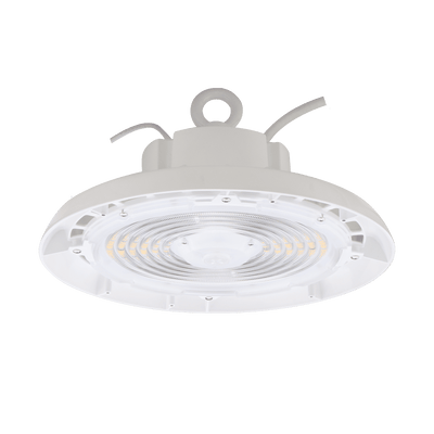 Round High Bay, 36,000 Lumen Max, Wattage and CCT Selectable, 120-277V, Black or White Finish