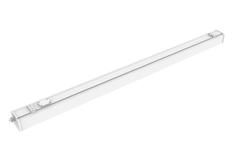 8 FT Outdoor LED Linear Fixture, 17,600 Lumen Max, Wattage and CCT Selectable, IP66 Rated, Surface Mounted, 120-277V