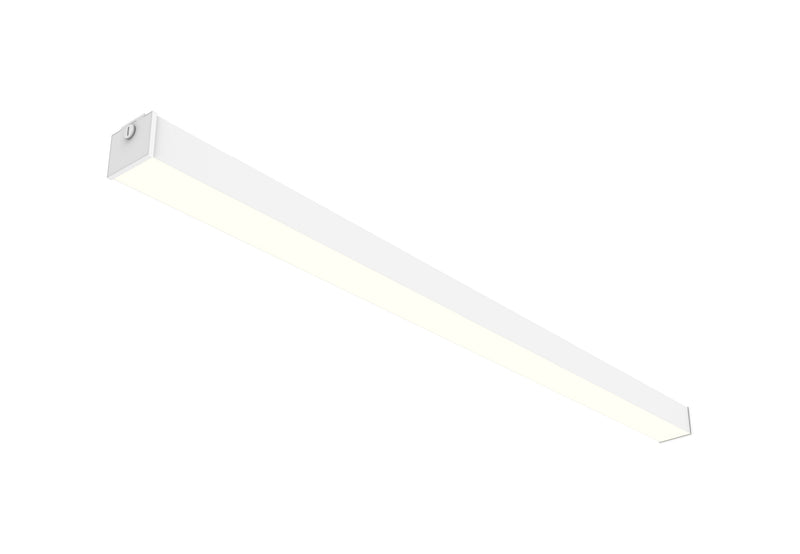 8 FT Outdoor LED Linear Fixture, 17,600 Lumen Max, Wattage and CCT Selectable, IP66 Rated, Surface Mounted, 120-277V