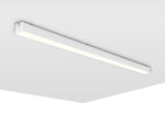 8 FT Outdoor LED Linear Fixture, 17,600 Lumen Max, Wattage and CCT Selectable, IP66 Rated, Surface Mounted, 120-277V