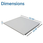 2 x 2 Foot G3 Back Lit LED Flat Panel, 5000 Lumens, Selectable Wattage and CCT, Dimmable, 120-277V