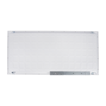 2x4 LED Backlit Panel, 6250 Lumen Max, Wattage and CCT Selectable, Dimmable, 120-347V