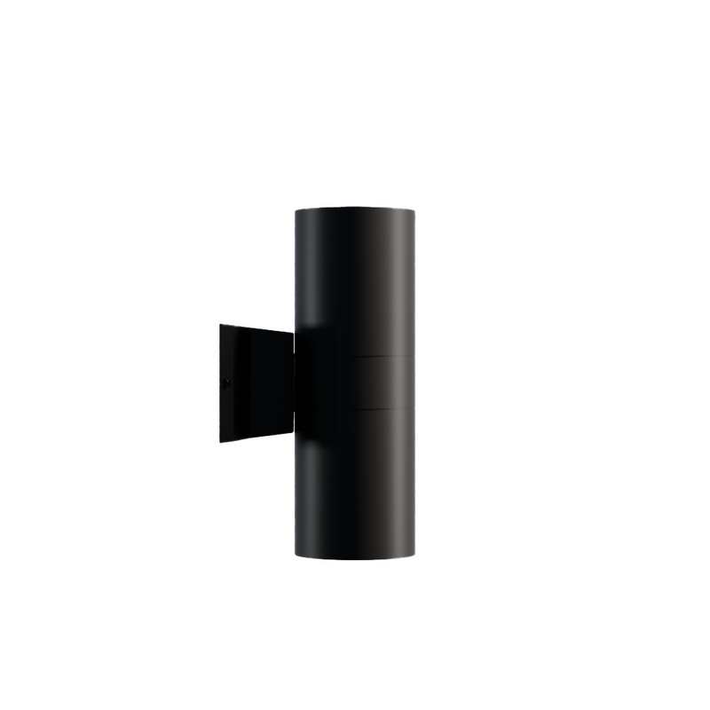 6" LED Architectural Indoor Wall Mount Cylinder Light, 5500 Lumens, 50W Direct/Indirect, CCT Selectable, 120-277V, Black or White