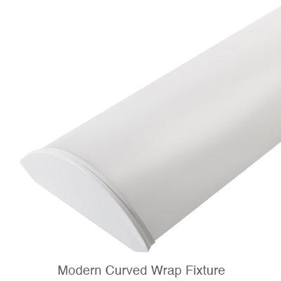 4 Foot Curved Wrap Light, 5200 Lumens, 40W, 120-277V, 3500K, 4000K, or 5000K CCT