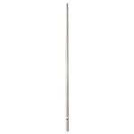 Quick Ship - 12 Foot Round Tapered Direct Burial Aluminum Light Pole, Dark Natural Aluminum Finish