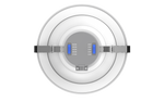 10" LED Round Commercial Downlight, 4800 Lumen Max, Wattage & CCT Selectable, 120-277V