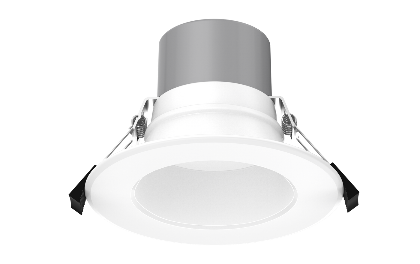 4" LED Round Commercial Downlight, 1600 Lumen Max, Wattage & CCT Selectable, 120-277V