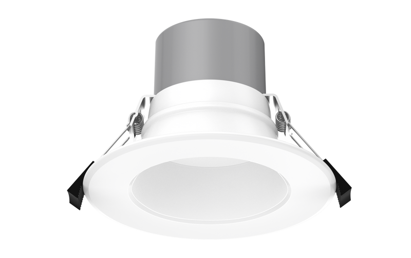 4" LED Round Commercial Downlight, 1600 Lumen Max, Wattage & CCT Selectable, 120-277V