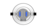 4" LED Round Commercial Downlight, 1600 Lumen Max, Wattage & CCT Selectable, 120-277V