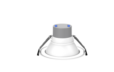 6" LED Round Commercial Downlight, 3600 Lumen Max, Wattage & CCT Selectable, 120-277V