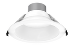 8" LED Round Commercial Downlight, 4200 Lumen Max, Wattage & CCT Selectable, 120-277V