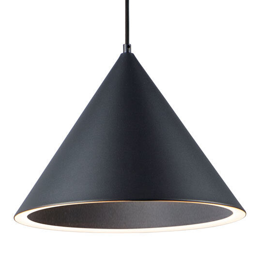 Abyss LED Pendant, 2,660 Lumens, 38W, 120V, 3000K, Black or White finish