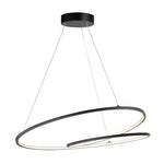 31.5" Signature LED Pendant, 6,860 Lumens, 98W, 120V, 3000K, Black or Matte Silver Finish