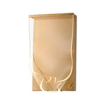 Rinkle LED Wall Sconce, 350 Lumens, 4.5W, 3000K, Polished Chrome, French Gold or Brushed Gunmetal