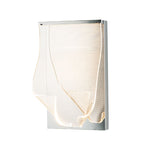 Rinkle LED Wall Sconce, 350 Lumens, 4.5W, 3000K, Polished Chrome, French Gold or Brushed Gunmetal