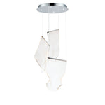 Rinkle 3-Light LED Multi-Pendant, 800 Lumens, 9W, 3000K CCT, Polished Chrome, French Gold or Brushed Gunmetal Finish