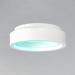 iCorona WiZ 18" LED Surface Mount RGBTWK Ceiling Smart Light, 2400 Lumens, 36W, 120-277V, Matte White Finish