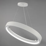 iCorona WiZ 36" LED Round Pendant RGBTWK Smart Light, 4800 Lumens, 60W, 120-277V, Matte White Finish