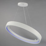 iCorona WiZ 36" LED Round Pendant RGBTWK Smart Light, 4800 Lumens, 60W, 120-277V, Matte White Finish