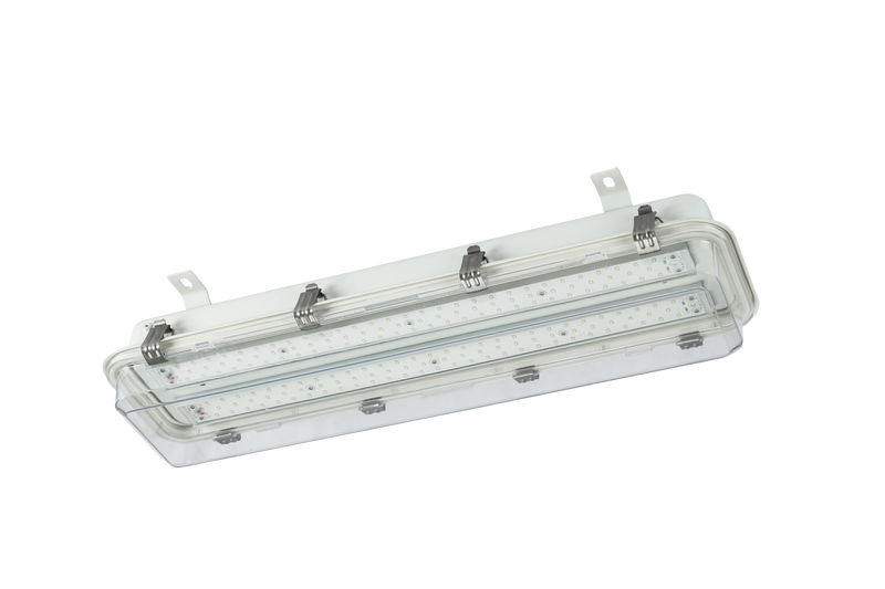 2FT LED Linear Explosion Proof Light, Class 1 Division 2, 4200 Lumens, 30W, 5000K, Beam Angle 120 degree, 100-277V