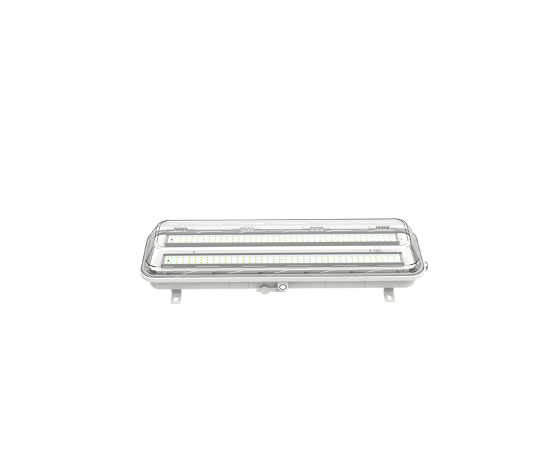 2FT LED Linear Explosion Proof Light, Class 1 Division 2, 4200 Lumens, 30W, 5000K, 120 Degree Beam Angle , 100-277V