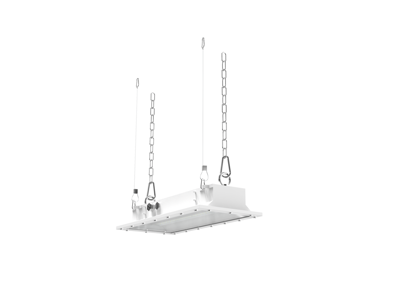 LED Hazardous Location Paint Booth Light, Class 1 Division 2, 5600 Lumens, 40W, 5000K, 100-277V