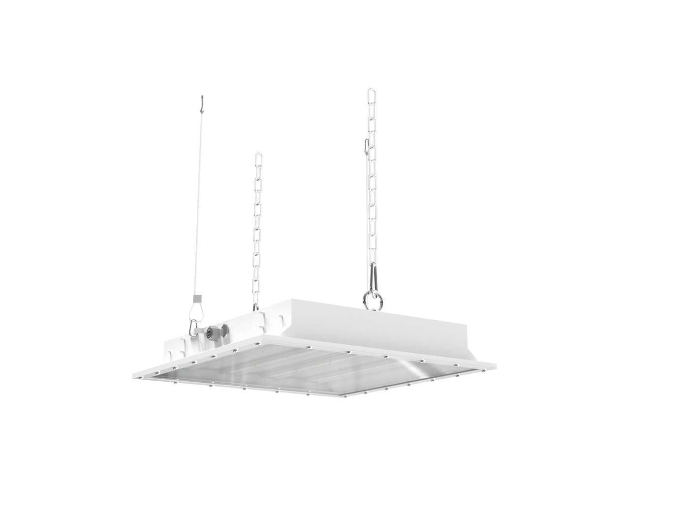 LED Hazardous Location Paint Booth Light, Class 1 Division 2, 5600-11200 Lumens, 40W, 60W or 80W, 100-277V