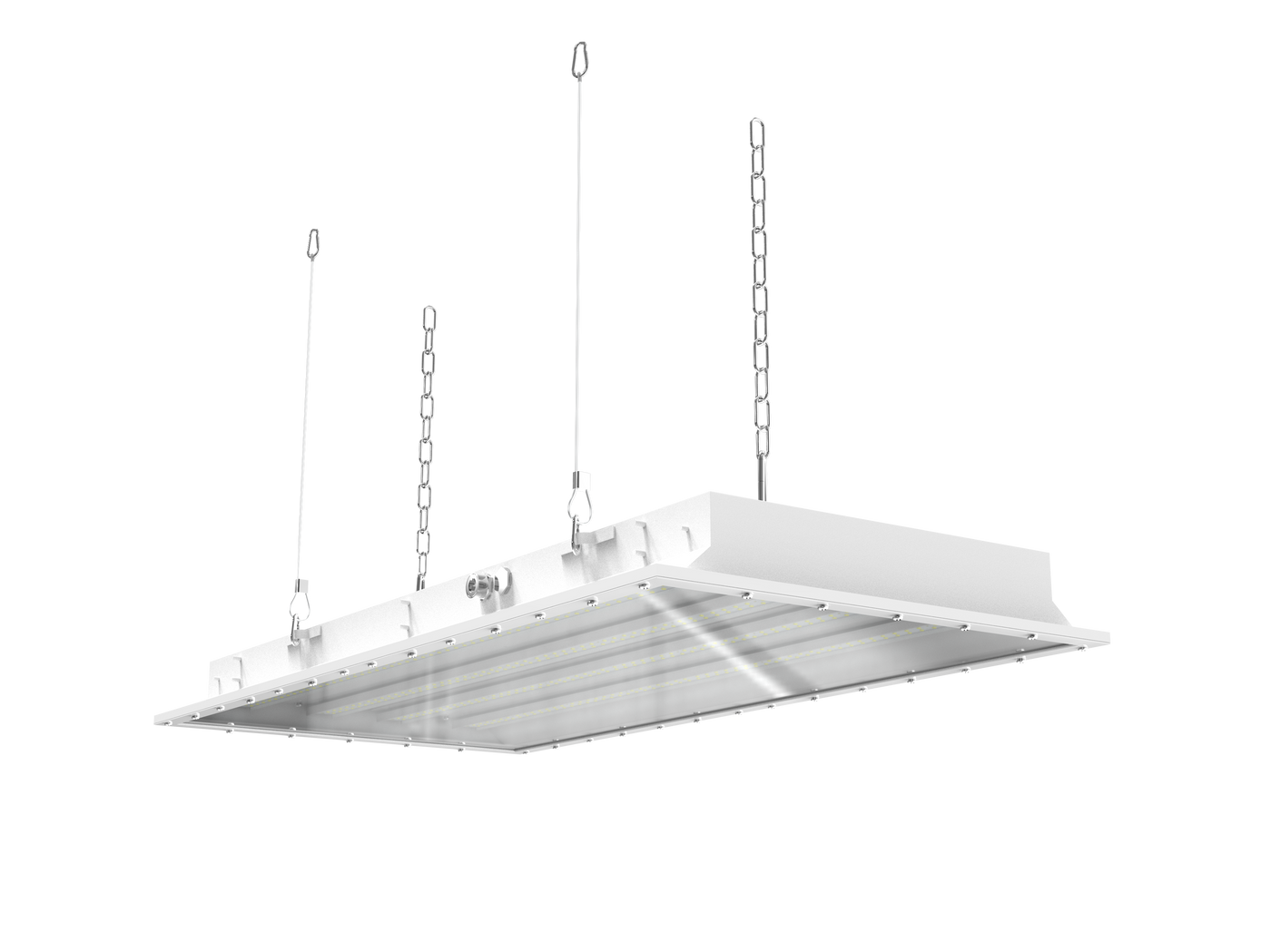 LED Hazardous Location Paint Booth Light, Class 1 Division 2, 8400-28,000 Lumens, 60W-200W, 100-277V