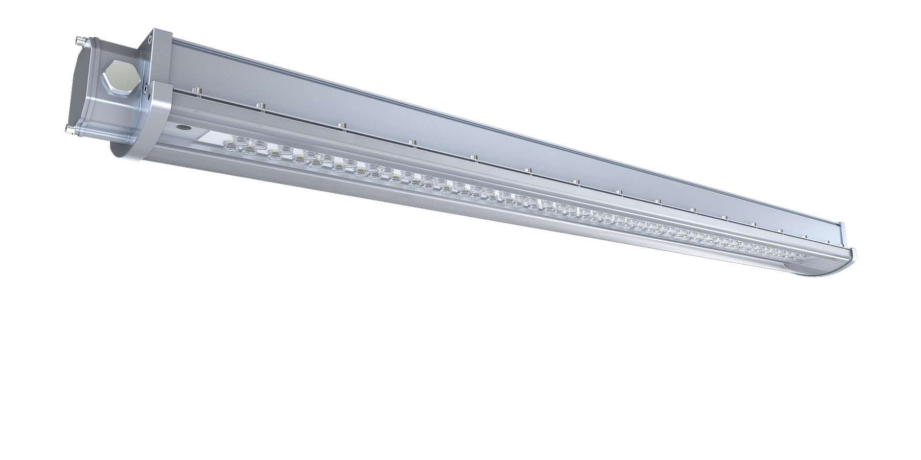 4FT LED Linear Explosion Proof Light, Class 1 Division 2, 80W, 11200 Lumens, 5000K, 120° Beam Angle, 100-277V