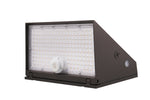 LED Traditional Cutoff Wall Pack, 17,760 Lumen Max, Wattage and CCT Selectable, Integrated Photocell, 120-277V