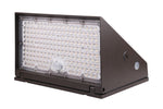 LED Traditional Cutoff Wall Pack, 17,760 Lumen Max, Wattage and CCT Selectable, Integrated Photocell, 120-277V