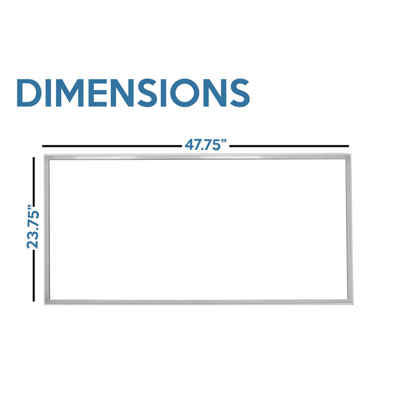 2 x 4 LED Grid Frame Light, 6108 Lumen Max, Selectable Wattage and CCT, 120-277V