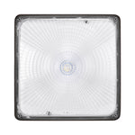 Square LED Canopy Light, 40W, 5450 Lumen Max, 4000K or 5000K, Dimmable, DLC 5.1 Premium, 120-277V