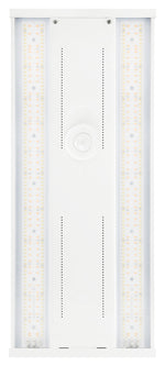 2FT Low Profile Bluetooth Linear High Bay, 90W/130W/180W/210W Selectable, 30,000 Lumens, 120-277V, CCT Selectable 4000K/5000K