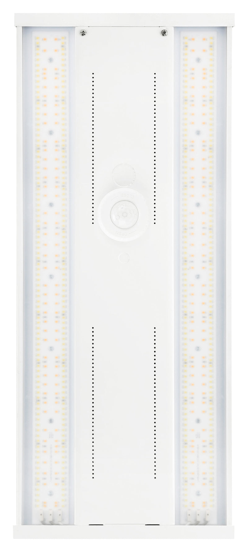 2FT Low Profile Bluetooth Linear High Bay, 90W/130W/180W/210W Selectable, 30,000 Lumens, 120-277V, CCT Selectable 4000K/5000K