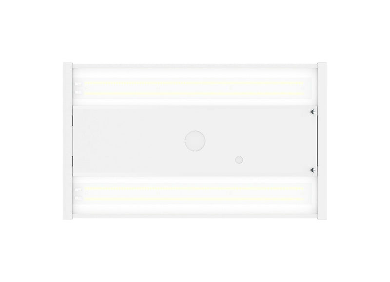 1FT Low Profile Linear High Bay, 130W, 18,600 Lumens, 120-277V, 4000K or 5000K