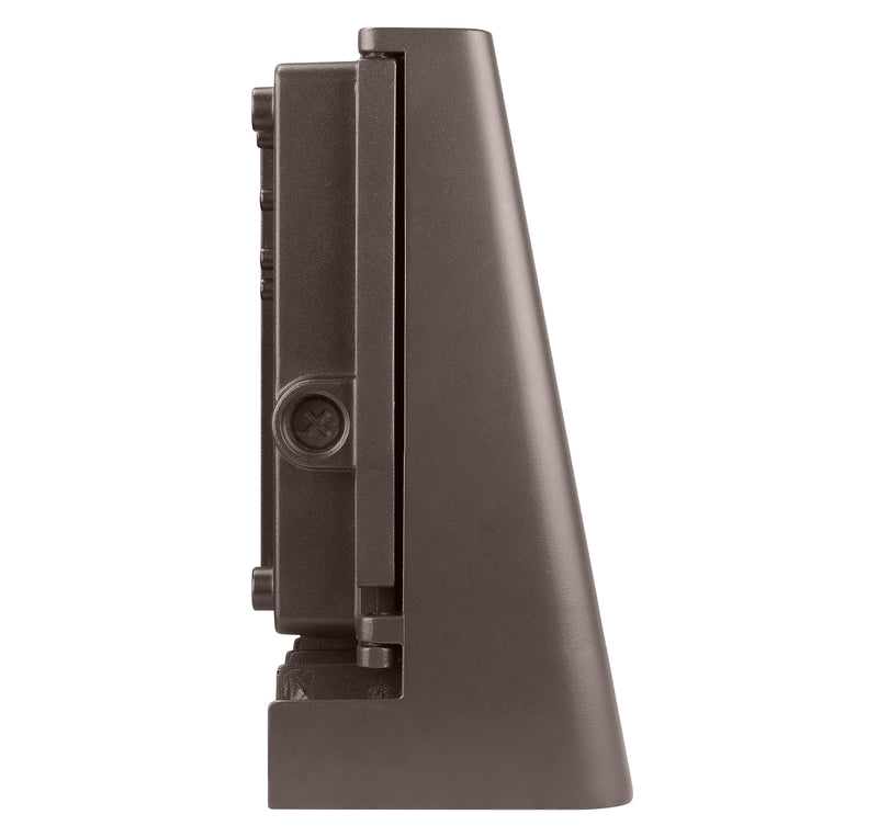 LED Slim Full Cutoff Wall Pack, 20000 Lumen Max, 135W, 5000K, 120-277V, Dark Bronze Finish