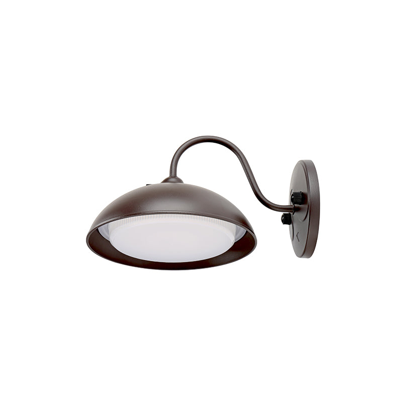 LED Gooseneck, 28W, 3000 Lumens, CCT Selectable, Integrated Photocell, 120-277V