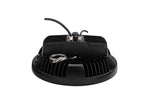 Round High Bay, 48,000 Lumen Max, Wattage Selectable, 5000K, 120-277V or 277-480V, Black Finish