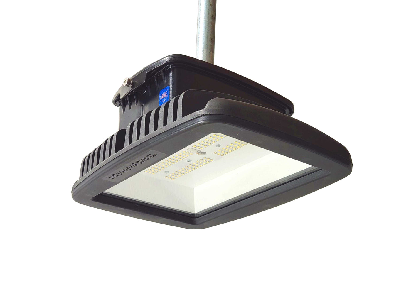 LIncoplas® LED Hybrid™ Lighting Fixture, 5700 Lumens, 45W, 5000K, Clear or Frosted Lens, Surface or Flood Rear Mount, 120-277V, with Safety Cable / no whip