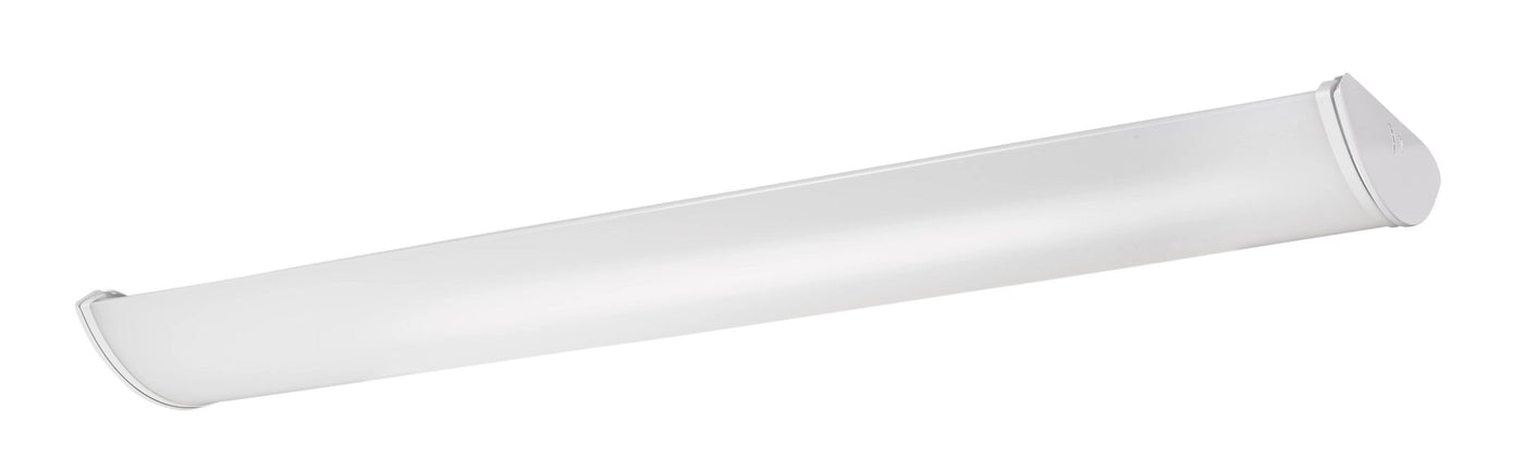 4 Foot Curved Wrap Light, 6116 Lumens, 18W/28W/44W Selectable, 120-277V, CCT Selectable 3500K/4000K/5000K