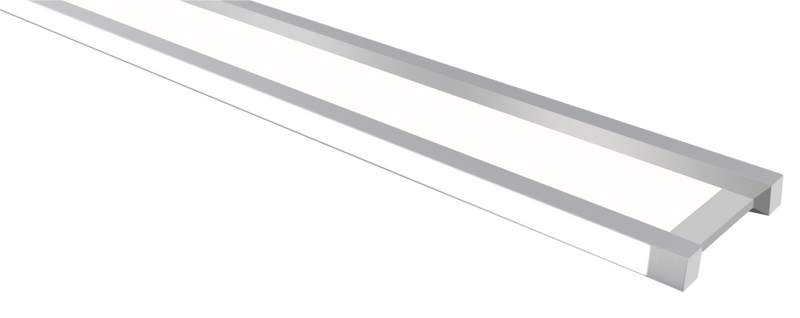 4FT Vertical Linear LED Fixture, 4400 Lumens, 45W, CCT Selectable, Diffuser Lens, External Driver, 110-277V