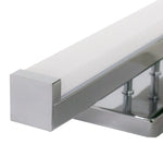 48" LED Multi-CCT Vanity Light, 32W, 2240 Lumens, Brushed Nickel or Polished Chrome