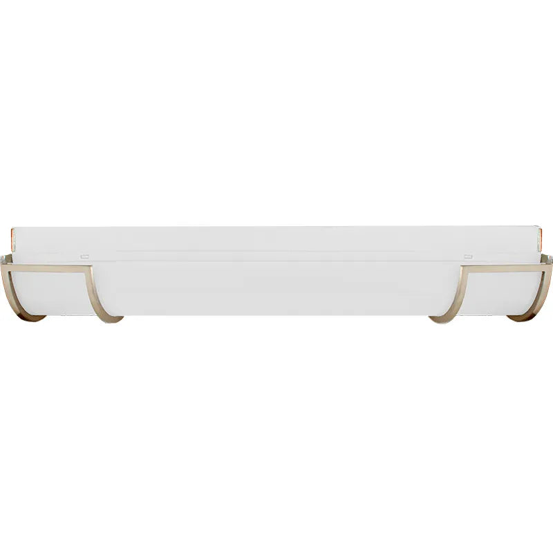 24" LED Multi-CCT Vanity Light with Metal Rings, 17W, 1760 Lumens, Brushed Nickel