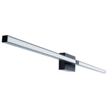 48" Slim Rotatable Vanity Light, 40W, 2800 Lumens, CCT Selectable, Brushed Nickel, Brushed Brass, or Black