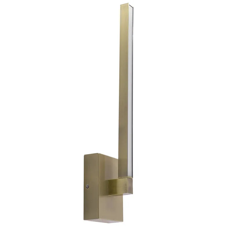 21" Slim Rotatable Vanity Light, 14W, 980 Lumens, CCT Selectable, Brushed Nickel, Brushed Brass, or Black