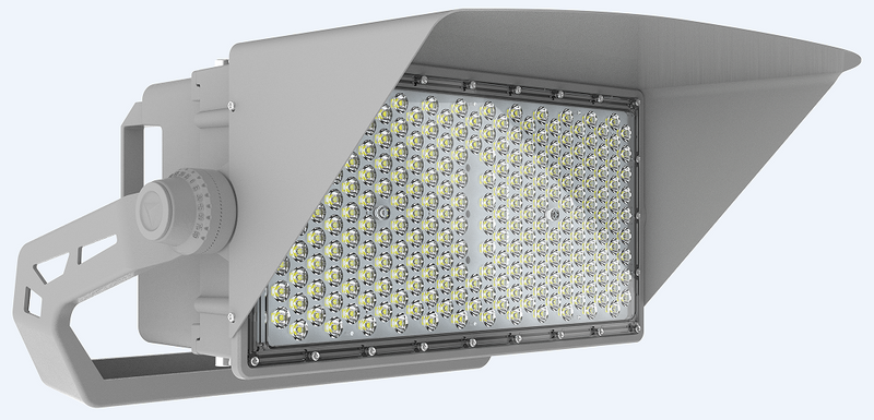 LED Sport Light, 500W, 5000K, Dimmable, 30°, 40° , 45°, or 60° Beam Angle, 120-277V