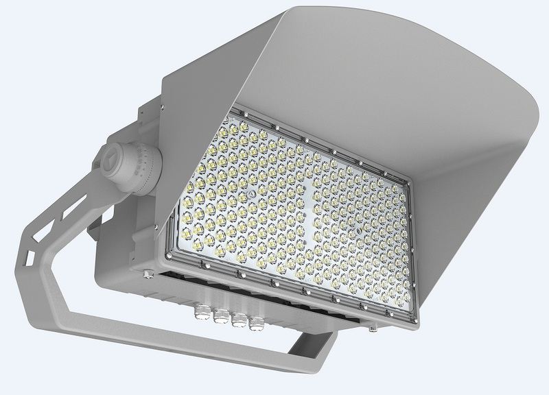 LED Sport Light, 500W, 5000K, Dimmable, 30°, 40° , 45°, or 60° Beam Angle, 120-277V