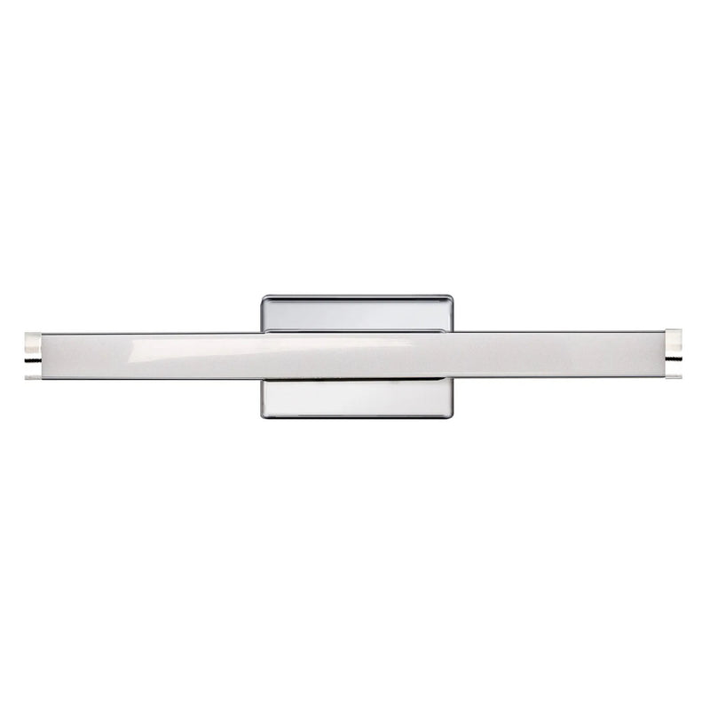 24" LED Multi-CCT Vanity Light, 16W, 1440 Lumens, Brushed Nickel or Polished Chrome