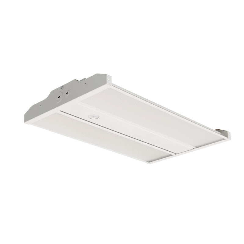 Low Profile Linear High Bay Fixture, 18000 Lumen Max, CCT Selectable, 120-277V